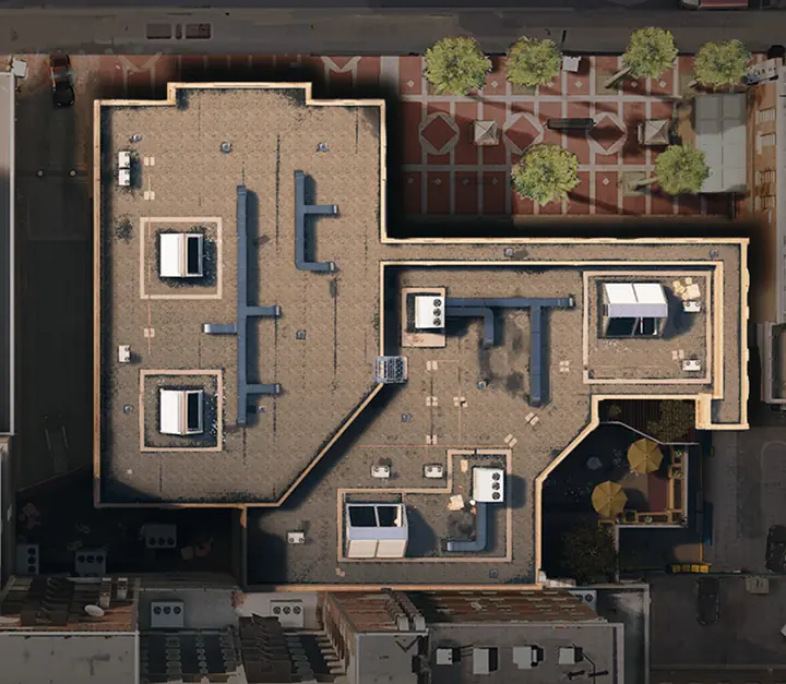 Bank floor above Executive Lounge / CEO Office