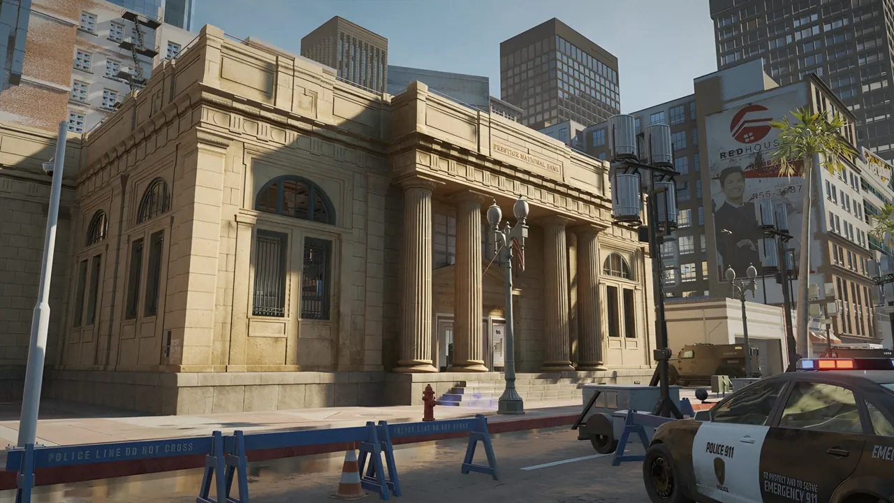 Bank, Rainbow Six Siege map